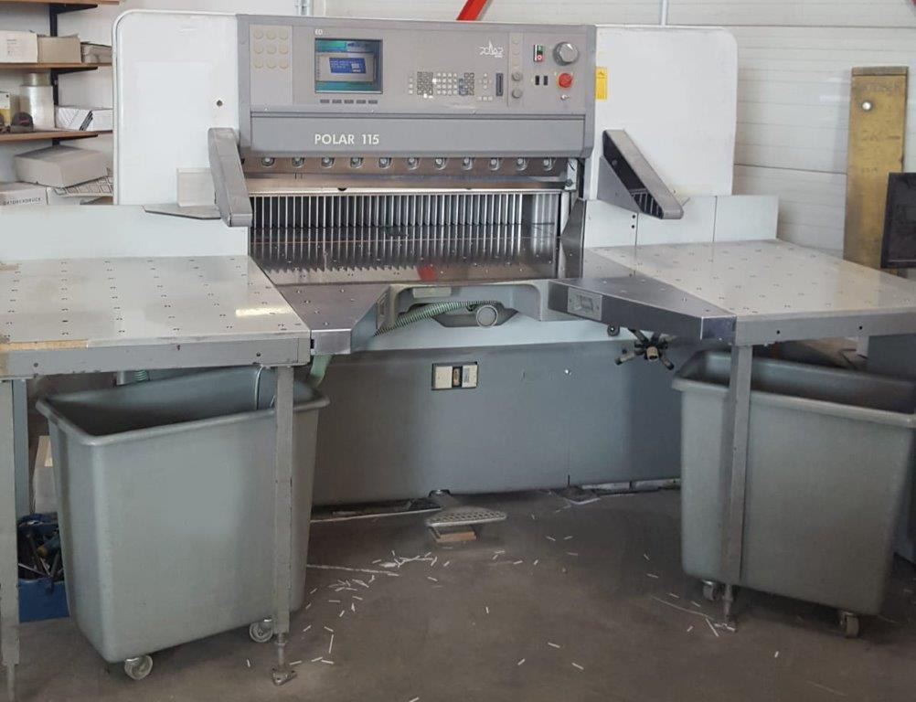 Polar Mohr High Speed Cutter Polar 115 ED - Mašina za rezanje papira: slika 1 Polar Mohr High Speed Cutter Polar 115 ED - Mašina za rezanje papira: slika 1