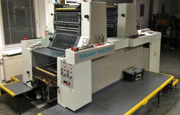 Roland Practica PRZ 00 two-color offset press - Ofset mašina: slika 1 Roland Practica PRZ 00 two-color offset press - Ofset mašina: slika 1