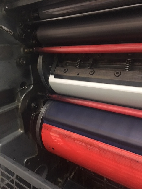 Ofset mašina Single-Color Heidelberger M-Offset printing machine with cito system for perforation and creasing: slika 7