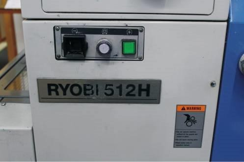 Two colors Ryobi 512 H - Ofset mašina: slika 2 Two colors Ryobi 512 H - Ofset mašina: slika 2