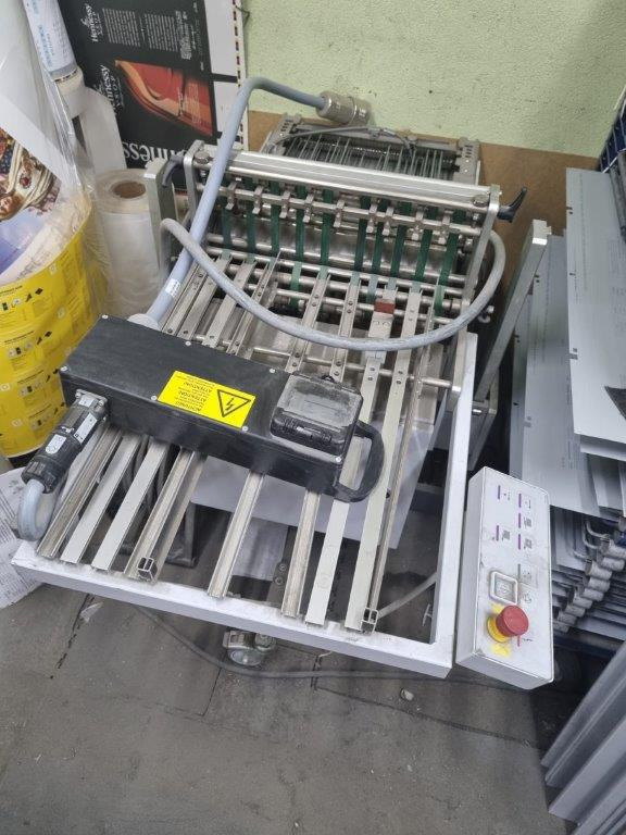 Small sized mobile stack delivery Heidelberg Stahlfolder STA 41 F MKE - Savijačica papira: slika 1 Small sized mobile stack delivery Heidelberg Stahlfolder STA 41 F MKE - Savijačica papira: slika 1
