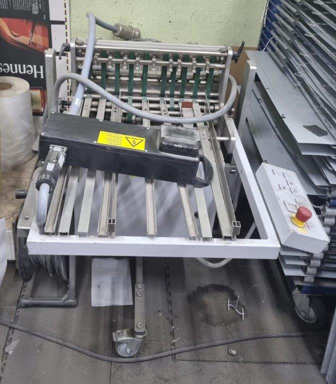 Small sized mobile stack delivery Heidelberg Stahlfolder STA 41 F MKE - Savijačica papira: slika 2 Small sized mobile stack delivery Heidelberg Stahlfolder STA 41 F MKE - Savijačica papira: slika 2