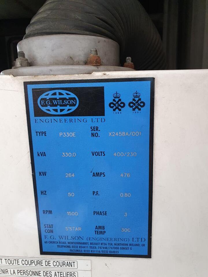 330 kVa Fg Wilson Perkins 2006 TWG2 - Set generatora: slika 5 330 kVa Fg Wilson Perkins 2006 TWG2 - Set generatora: slika 5