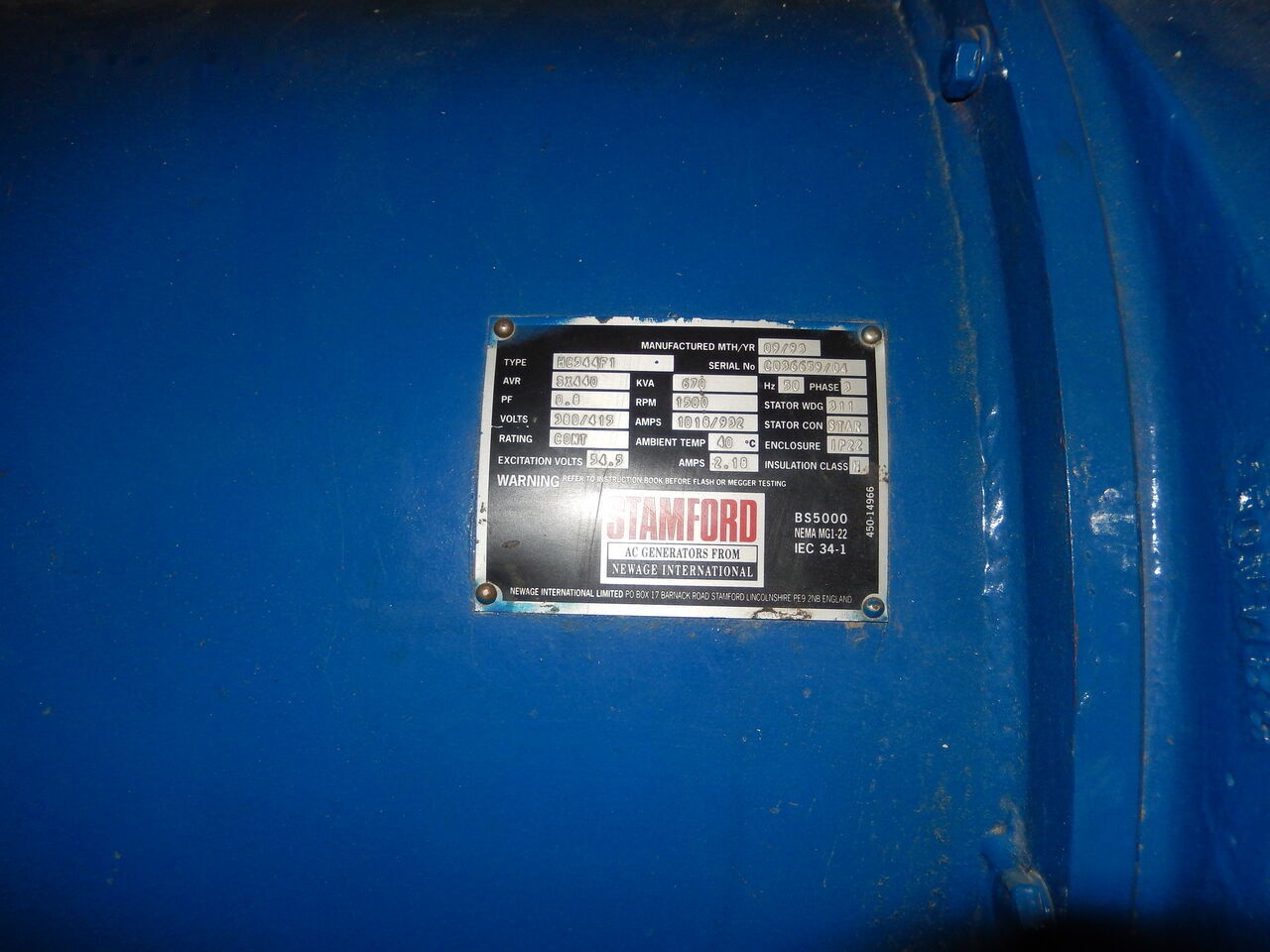 Perkins 630 kVa 3012TAG3 - Set generatora: slika 4 Perkins 630 kVa 3012TAG3 - Set generatora: slika 4