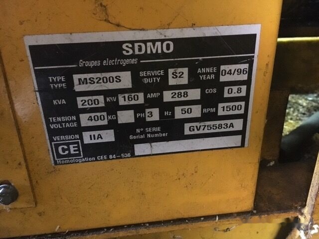 SDMO - Set generatora: slika 3 SDMO - Set generatora: slika 3