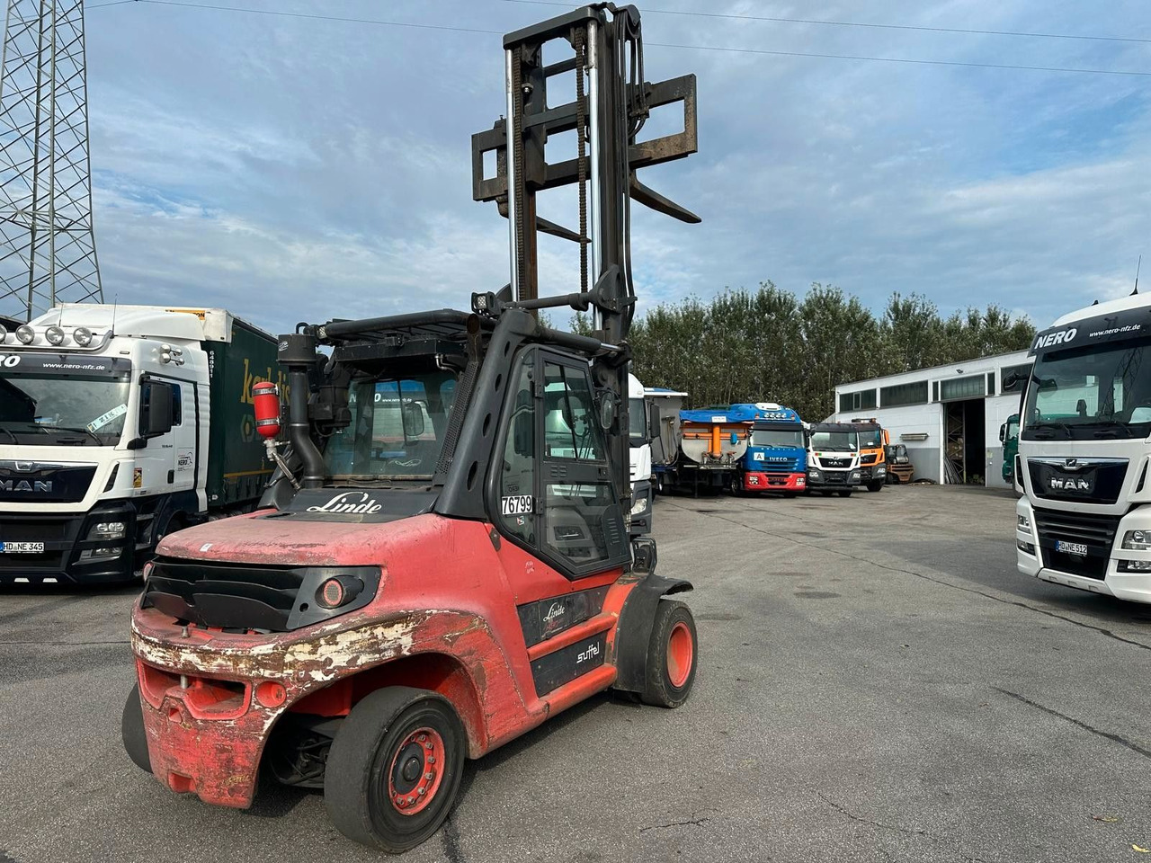 Linde H80D -03/900 Klima/Rückfahrkamera Linde H80D -03/900 Klima/Rückfahrkamera - Dizel viljuškar: slika 3 Linde H80D -03/900 Klima/Rückfahrkamera Linde H80D -03/900 Klima/Rückfahrkamera - Dizel viljuškar: slika 3