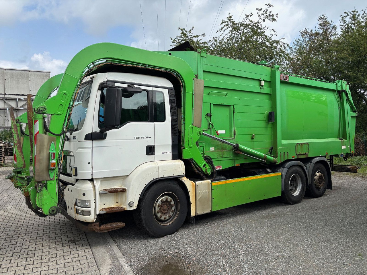 MAN TGS 26.320 EEV Heil Aufbau/Frontlader/Lift - Kamion za smeće: slika 2 MAN TGS 26.320 EEV Heil Aufbau/Frontlader/Lift - Kamion za smeće: slika 2
