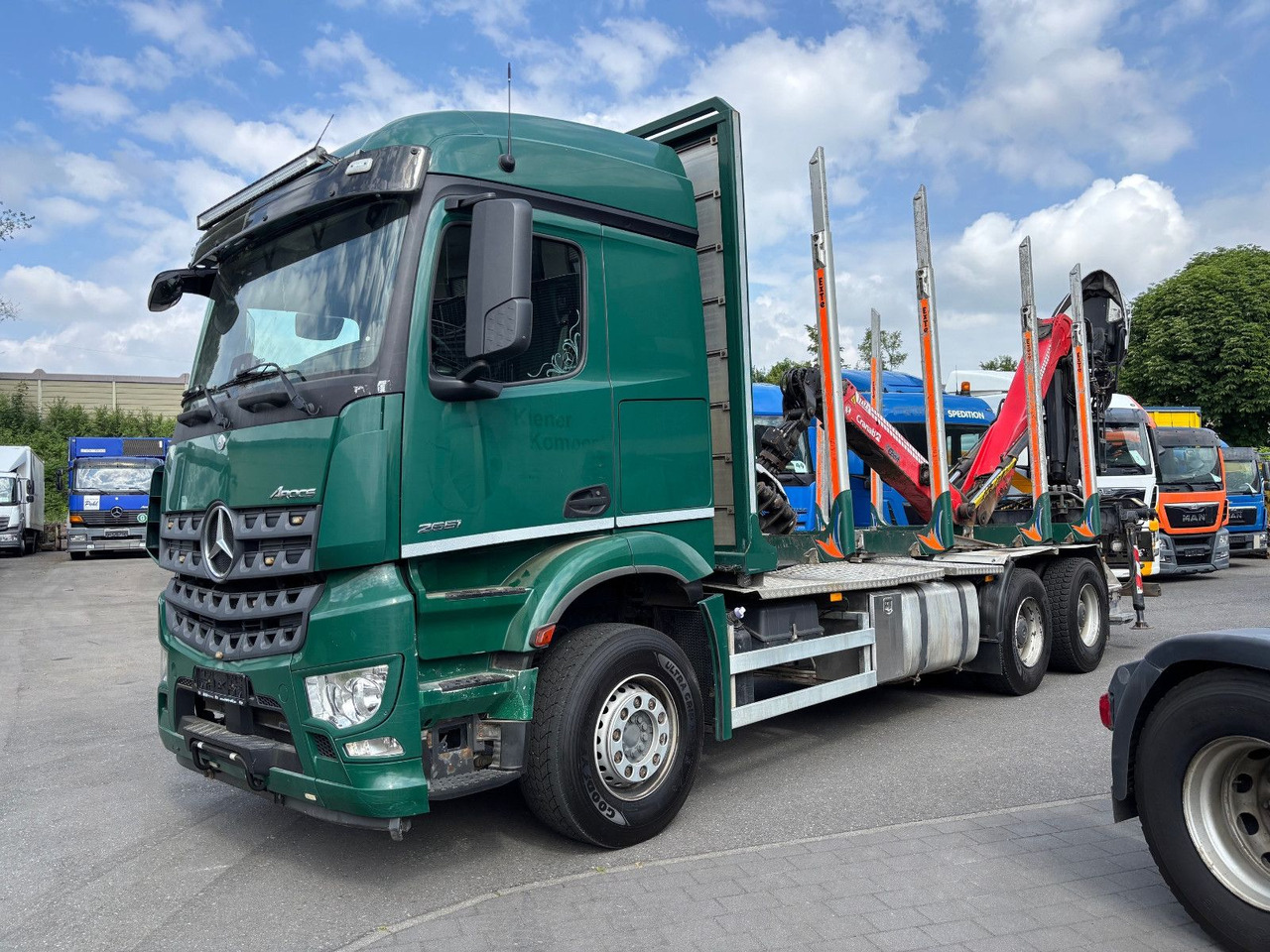 Mercedes-Benz Arocs 6x4/Kran Cranab TZ 12.2 - Šticar, Kamion sa dizalicom: slika 1 Mercedes-Benz Arocs 6x4/Kran Cranab TZ 12.2 - Šticar, Kamion sa dizalicom: slika 1