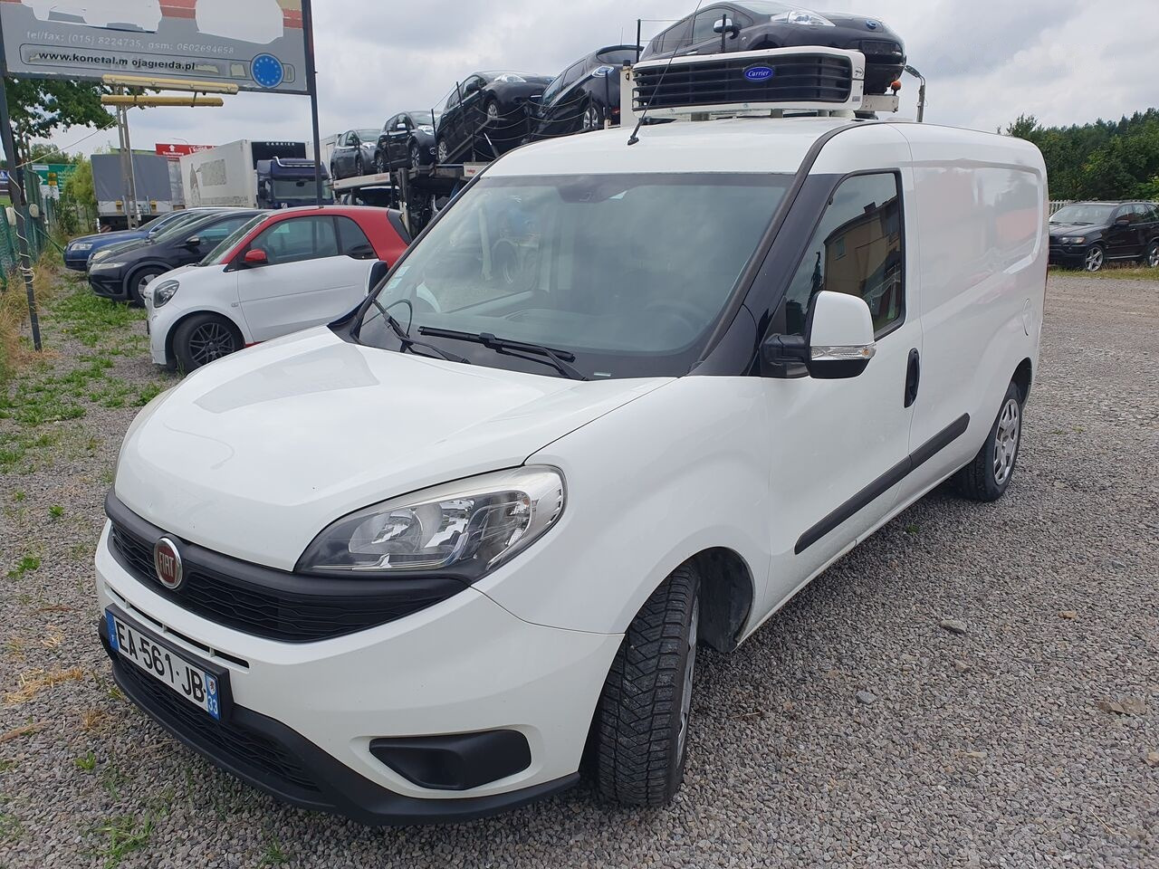 FIAT DOBLO 1.6 LONG CHLODNIA carrier +230v KLIMA EURO6 - Dostavno vozilo hladnjača: slika 2 FIAT DOBLO 1.6 LONG CHLODNIA carrier +230v KLIMA EURO6 - Dostavno vozilo hladnjača: slika 2