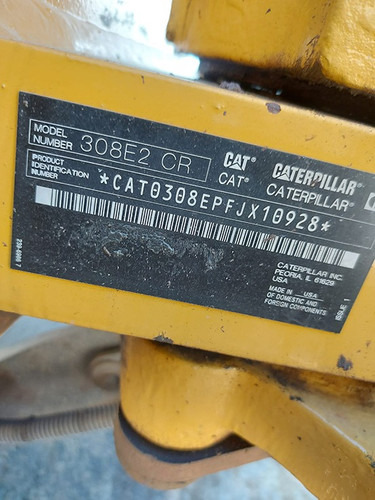 Bager guseničar 2019 Caterpillar 308E2CR: slika 11 Bager guseničar 2019 Caterpillar 308E2CR: slika 11