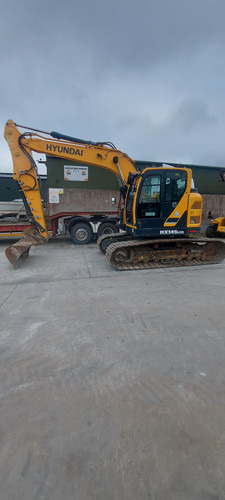 2022 Hyundai HX145 LCR - Bager guseničar: slika 3 2022 Hyundai HX145 LCR - Bager guseničar: slika 3