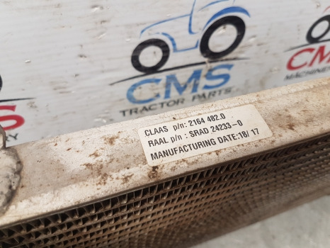 Claas Arion 500, 600 Series 640 Fuel Cooler Radiator 0021644820, 2164482 - Prednja osovina: slika 4 Claas Arion 500, 600 Series 640 Fuel Cooler Radiator 0021644820, 2164482 - Prednja osovina: slika 4