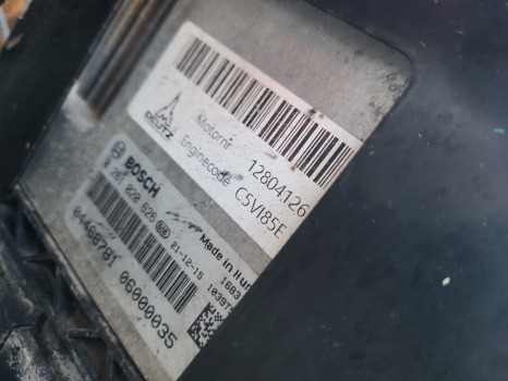 Manitou Mlt 630-115 Engine Control Ecu 04468481, 06000035, 0281020626, C5vi85e - Upravljačka jedinica: slika 2 Manitou Mlt 630-115 Engine Control Ecu 04468481, 06000035, 0281020626, C5vi85e - Upravljačka jedinica: slika 2