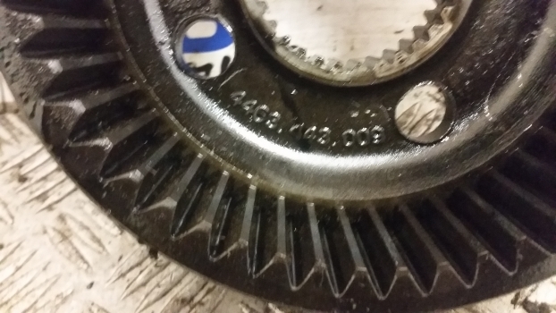 Massey Ferguson 50 Hx Front Axle Ring Gear Assembly 4463443009, 49 Teeth - Prednja osovina za Bager utovarivač: slika 2 Massey Ferguson 50 Hx Front Axle Ring Gear Assembly 4463443009, 49 Teeth - Prednja osovina za Bager utovarivač: slika 2
