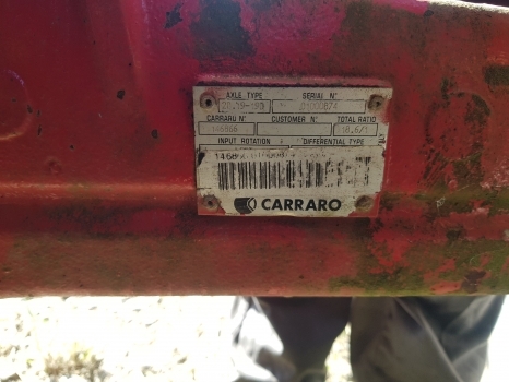 Mccormick Mc Mc115 Front Axle Complete Carraro 20.19 -19d, 146866, 11746 - Prednja osovina za Traktor: slika 4 Mccormick Mc Mc115 Front Axle Complete Carraro 20.19 -19d, 146866, 11746 - Prednja osovina za Traktor: slika 4