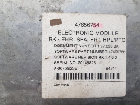 New Holland T7.170, T7.185, T7.200, T7.210 Xcm Unit Rk Ecu 47656754, 47656738 - Upravljačka jedinica za Traktor: slika 2 New Holland T7.170, T7.185, T7.200, T7.210 Xcm Unit Rk Ecu 47656754, 47656738 - Upravljačka jedinica za Traktor: slika 2