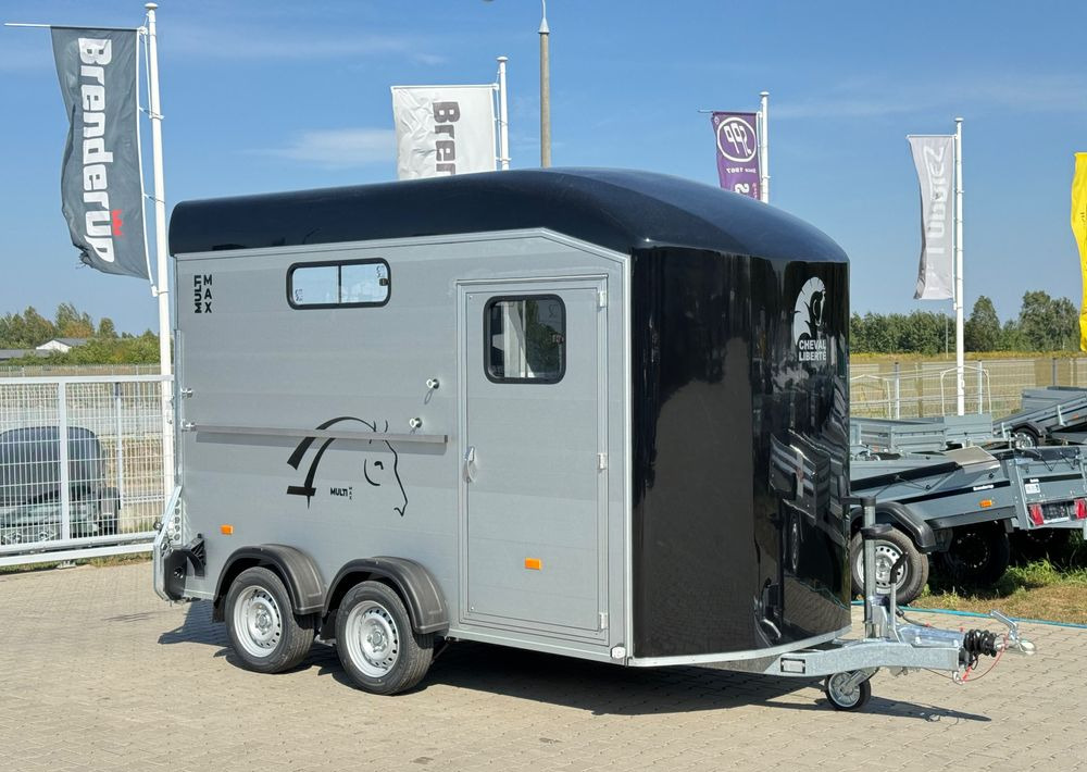 CHEVAL LIBERTÉ MultiMax przyczepa na dwa konie | duża siodlarnia | drzwi boczne | 2600 kg DMC | 380×181 cm | ALUMINIOWA | Debon | dostawa | mocna i solidna | - Prikolica za konje: slika 1 CHEVAL LIBERTÉ MultiMax przyczepa na dwa konie | duża siodlarnia | drzwi boczne | 2600 kg DMC | 380×181 cm | ALUMINIOWA | Debon | dostawa | mocna i solidna | - Prikolica za konje: slika 1