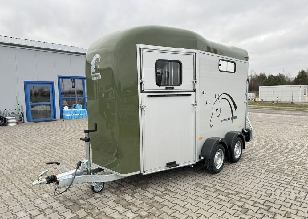 Prikolica za konje novi Cheval Liberte Touring Country XL przyczepa na dwa konie | duża siodlarnia | drzwi boczne | rampa przednia | 387×179 cm | ALUMINIOWA | Debon | dostawa | mocna i solidna |: slika 12