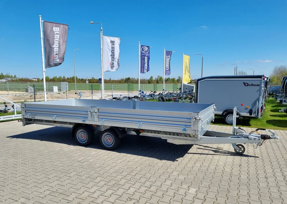 Stema Przyczepa 510x213 cm ALU 3,5T hamowana - Plato prikolica: slika 1 Stema Przyczepa 510x213 cm ALU 3,5T hamowana - Plato prikolica: slika 1