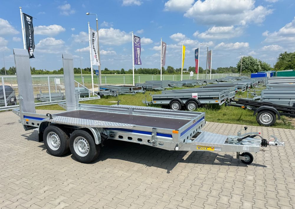 WIOLA Wiola B3540 | 400x172 cm | 3500 kg - przyczepa koparkowa - Prikolica za prevoz radnih mašina: slika 1 WIOLA Wiola B3540 | 400x172 cm | 3500 kg - przyczepa koparkowa - Prikolica za prevoz radnih mašina: slika 1