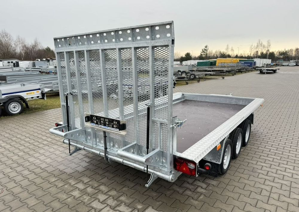 WIOLA Wiola B3540 MAX - 400 x 170 cm | 2546kg ładowności | trap stalowy | 3-osiowa budowlanka - Prikolica za prevoz radnih mašina: slika 5 WIOLA Wiola B3540 MAX - 400 x 170 cm | 2546kg ładowności | trap stalowy | 3-osiowa budowlanka - Prikolica za prevoz radnih mašina: slika 5