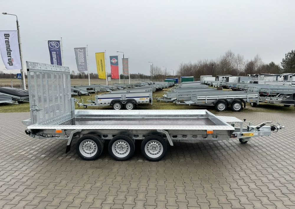 WIOLA Wiola B3540 MAX - 400 x 170 cm | 2546kg ładowności | trap stalowy | 3-osiowa budowlanka - Prikolica za prevoz radnih mašina: slika 2 WIOLA Wiola B3540 MAX - 400 x 170 cm | 2546kg ładowności | trap stalowy | 3-osiowa budowlanka - Prikolica za prevoz radnih mašina: slika 2