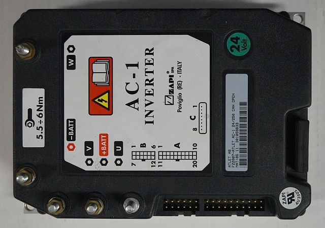 Atlet 301059833 | Rij regeling drive controller fz2007-Atlet AC-1 24/250A Can Op - Upravljačka jedinica za Oprema za rukovanje materijalima: slika 1 Atlet 301059833 | Rij regeling drive controller fz2007-Atlet AC-1 24/250A Can Op - Upravljačka jedinica za Oprema za rukovanje materijalima: slika 1