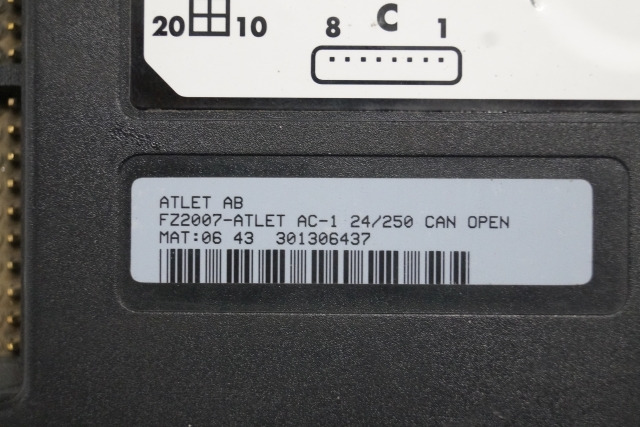 Atlet FZ2007 | AC-I converter FZ 2007 - Atlet AC-I 24/250 can opensn. 06 43 3013 - Upravljačka jedinica za Oprema za rukovanje materijalima: slika 2 Atlet FZ2007 | AC-I converter FZ 2007 - Atlet AC-I 24/250 can opensn. 06 43 3013 - Upravljačka jedinica za Oprema za rukovanje materijalima: slika 2