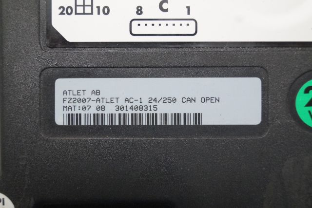 Atlet FZ2007 | Rijregeling Drive controller ZAPI AC1 FZ2007 24/250A can open sn. - Upravljačka jedinica za Oprema za rukovanje materijalima: slika 2 Atlet FZ2007 | Rijregeling Drive controller ZAPI AC1 FZ2007 24/250A can open sn. - Upravljačka jedinica za Oprema za rukovanje materijalima: slika 2