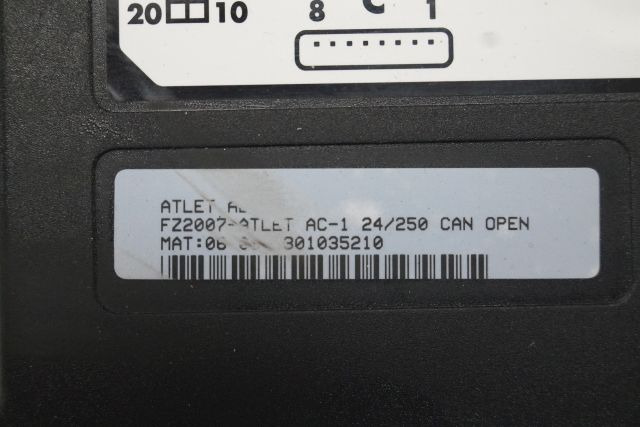 Atlet FZ2007 | Rijregeling Drive controller ZAPI AC1 FZ2007 24/250A can open sn. - Upravljačka jedinica za Oprema za rukovanje materijalima: slika 2 Atlet FZ2007 | Rijregeling Drive controller ZAPI AC1 FZ2007 24/250A can open sn. - Upravljačka jedinica za Oprema za rukovanje materijalima: slika 2
