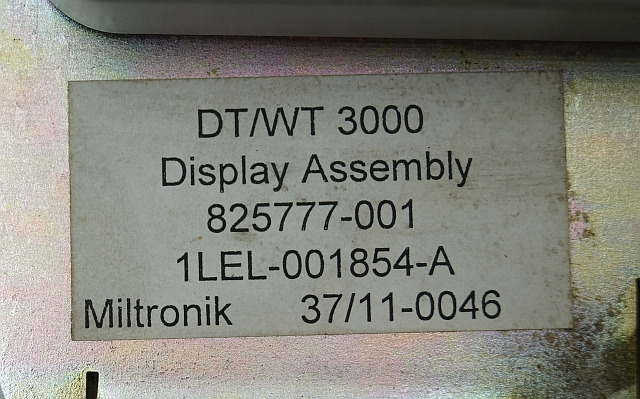 Crown 825777-001 | DT/WT3000 display 825777-001 1LEL-001854-A Miltronik 37/11-00 DT/WT3000 display 825777-001 1LEL-001854-A Miltronik 37/11-0046 - Komandna tabla za Oprema za rukovanje materijalima: slika 2 Crown 825777-001 | DT/WT3000 display 825777-001 1LEL-001854-A Miltronik 37/11-00 DT/WT3000 display 825777-001 1LEL-001854-A Miltronik 37/11-0046 - Komandna tabla za Oprema za rukovanje materijalima: slika 2