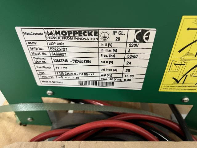 Hoppecke 8488827 | Trak Basic 24V25A sn. 53225727 Year 2011 80A Rema battery con Trak Basic 24V25A sn. 53225727 Year 2011 80A Rema battery connector - Baterija za Oprema za rukovanje materijalima: slika 2 Hoppecke 8488827 | Trak Basic 24V25A sn. 53225727 Year 2011 80A Rema battery con Trak Basic 24V25A sn. 53225727 Year 2011 80A Rema battery connector - Baterija za Oprema za rukovanje materijalima: slika 2
