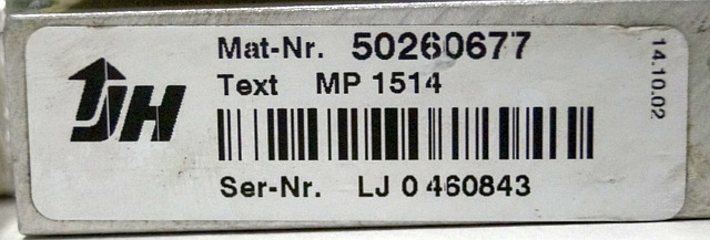 Jungheinrich 50260677 | Rij/hef regeling Drive/lift controller MP1514 50141763 V - Upravljačka jedinica za Oprema za rukovanje materijalima: slika 2 Jungheinrich 50260677 | Rij/hef regeling Drive/lift controller MP1514 50141763 V - Upravljačka jedinica za Oprema za rukovanje materijalima: slika 2