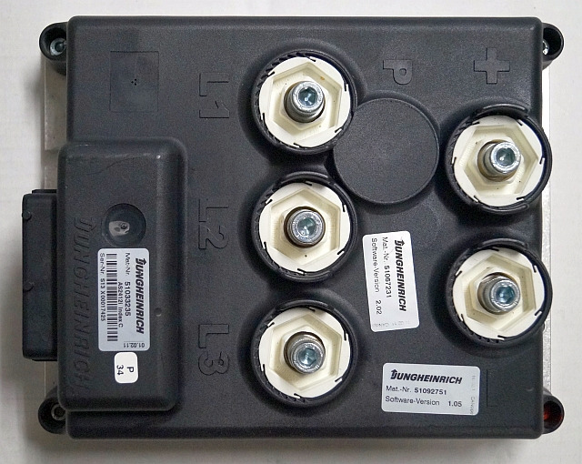 Jungheinrich 51033235 | Rij regeling Drive controller AS2412i index C Sw. 1,05 5 - Upravljačka jedinica za Oprema za rukovanje materijalima: slika 1 Jungheinrich 51033235 | Rij regeling Drive controller AS2412i index C Sw. 1,05 5 - Upravljačka jedinica za Oprema za rukovanje materijalima: slika 1