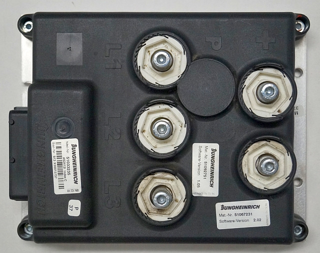 Jungheinrich 51033235 | Rij regeling Drive controller AS2412i index C Sw. 1,05 5 - Upravljačka jedinica za Oprema za rukovanje materijalima: slika 1 Jungheinrich 51033235 | Rij regeling Drive controller AS2412i index C Sw. 1,05 5 - Upravljačka jedinica za Oprema za rukovanje materijalima: slika 1