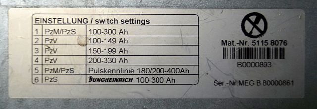 Jungheinrich 51158076 | build in charger ELG2430V-VI(EJC) 24V 30A capacity 100- build in charger ELG2430V-VI(EJC) 24V 30A capacity 100-300Ah sn. B0000861 year 2012 - Baterija za Oprema za rukovanje materijalima: slika 4 Jungheinrich 51158076 | build in charger ELG2430V-VI(EJC) 24V 30A capacity 100- build in charger ELG2430V-VI(EJC) 24V 30A capacity 100-300Ah sn. B0000861 year 2012 - Baterija za Oprema za rukovanje materijalima: slika 4