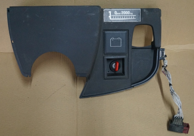 Jungheinrich 51212750 | Dashboard including ignition switch and LED battery indi - Komandna tabla za Oprema za rukovanje materijalima: slika 1 Jungheinrich 51212750 | Dashboard including ignition switch and LED battery indi - Komandna tabla za Oprema za rukovanje materijalima: slika 1