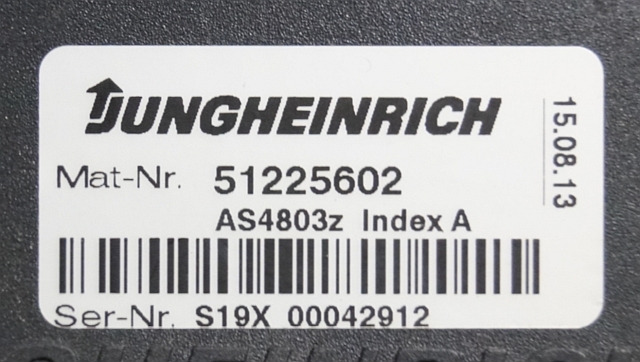 Jungheinrich 51225602 | Stuur regeling steering Controller AS4803 Z index A from - Upravljačka jedinica za Oprema za rukovanje materijalima: slika 3 Jungheinrich 51225602 | Stuur regeling steering Controller AS4803 Z index A from - Upravljačka jedinica za Oprema za rukovanje materijalima: slika 3
