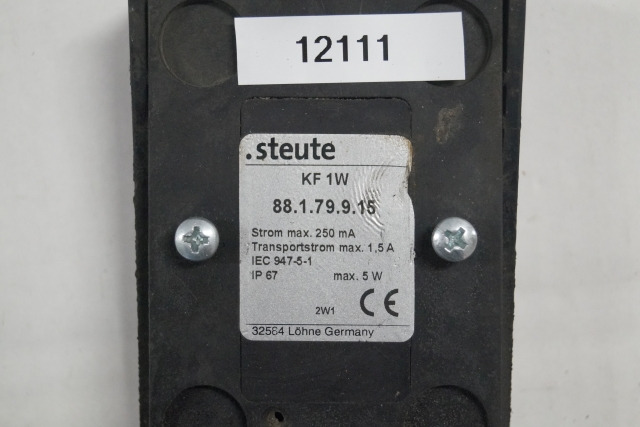 Jungheinrich 51258535 | Switch with S4 pin Saab connector Steute 88.1.79.9.15 - Električni sistem za Oprema za rukovanje materijalima: slika 2 Jungheinrich 51258535 | Switch with S4 pin Saab connector Steute 88.1.79.9.15 - Električni sistem za Oprema za rukovanje materijalima: slika 2