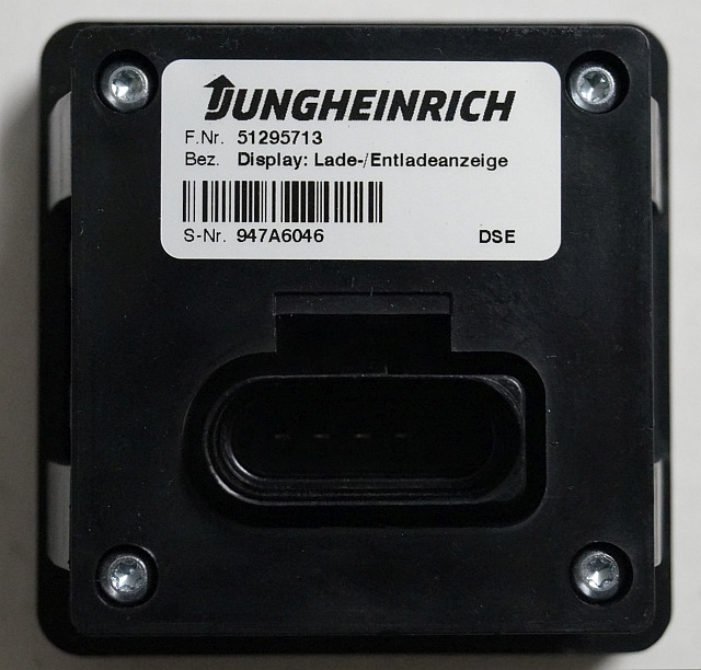 Jungheinrich 51295713 | Battery indicator sn. 947A6046 - Komandna tabla za Oprema za rukovanje materijalima: slika 2 Jungheinrich 51295713 | Battery indicator sn. 947A6046 - Komandna tabla za Oprema za rukovanje materijalima: slika 2