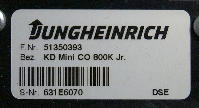 Jungheinrich 51350393 | Display KD mini Co 800K Jr. sn. 631E6070 - Komandna tabla za Oprema za rukovanje materijalima: slika 3 Jungheinrich 51350393 | Display KD mini Co 800K Jr. sn. 631E6070 - Komandna tabla za Oprema za rukovanje materijalima: slika 3