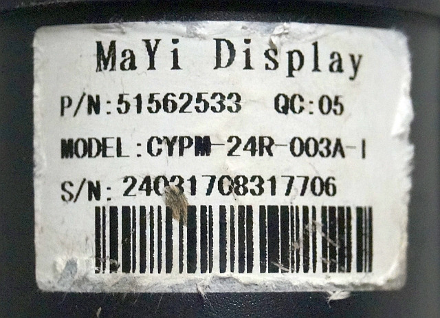 Jungheinrich 51562533 | Battery and Hour indicator MaYi display CYPM-24R-003A-I - Komandna tabla za Oprema za rukovanje materijalima: slika 3 Jungheinrich 51562533 | Battery and Hour indicator MaYi display CYPM-24R-003A-I - Komandna tabla za Oprema za rukovanje materijalima: slika 3