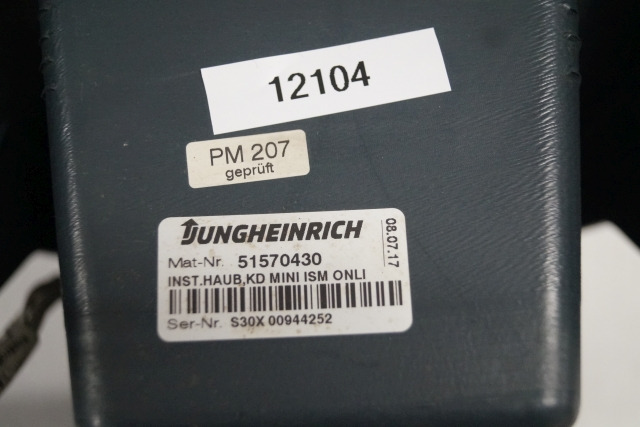 Jungheinrich 51570430 | Dashboard including ISM module 51527937 KD mini co 250K - Komandna tabla za Oprema za rukovanje materijalima: slika 3 Jungheinrich 51570430 | Dashboard including ISM module 51527937 KD mini co 250K - Komandna tabla za Oprema za rukovanje materijalima: slika 3