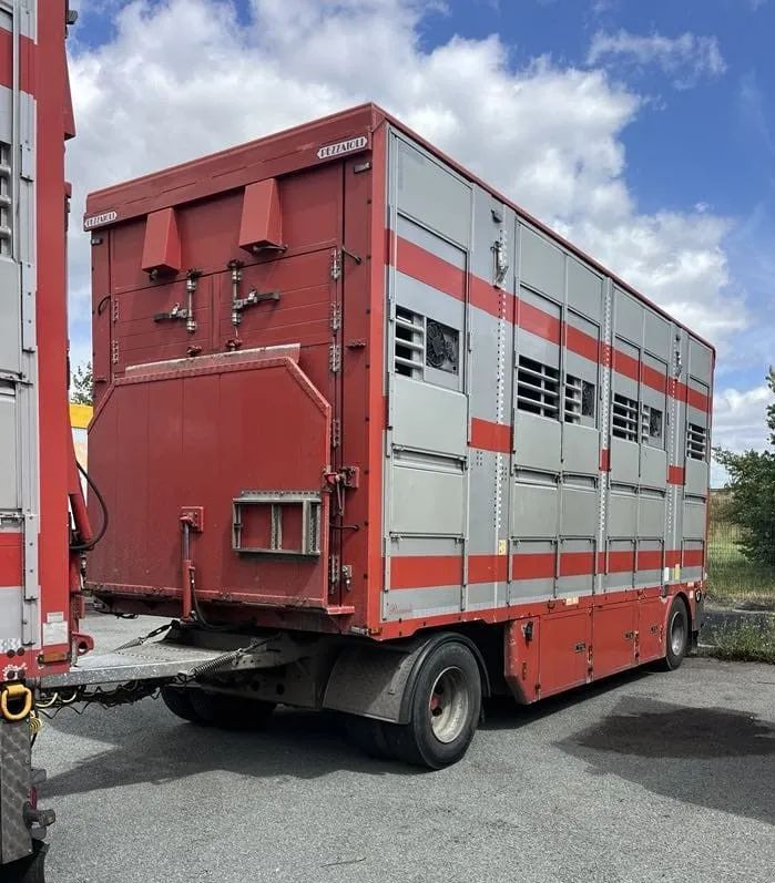 DAF XF 460 + Przyczepa Pezzaoli - 3X Trzoda, 2 X Bydło I 3 poziomy I Podnoszony dach I Hydroburta I Osie Skrętne I Poidła I Wentylatory I Pilot Manualny | Euro5 - Kamion za prevoz stoke: slika 4 DAF XF 460 + Przyczepa Pezzaoli - 3X Trzoda, 2 X Bydło I 3 poziomy I Podnoszony dach I Hydroburta I Osie Skrętne I Poidła I Wentylatory I Pilot Manualny | Euro5 - Kamion za prevoz stoke: slika 4