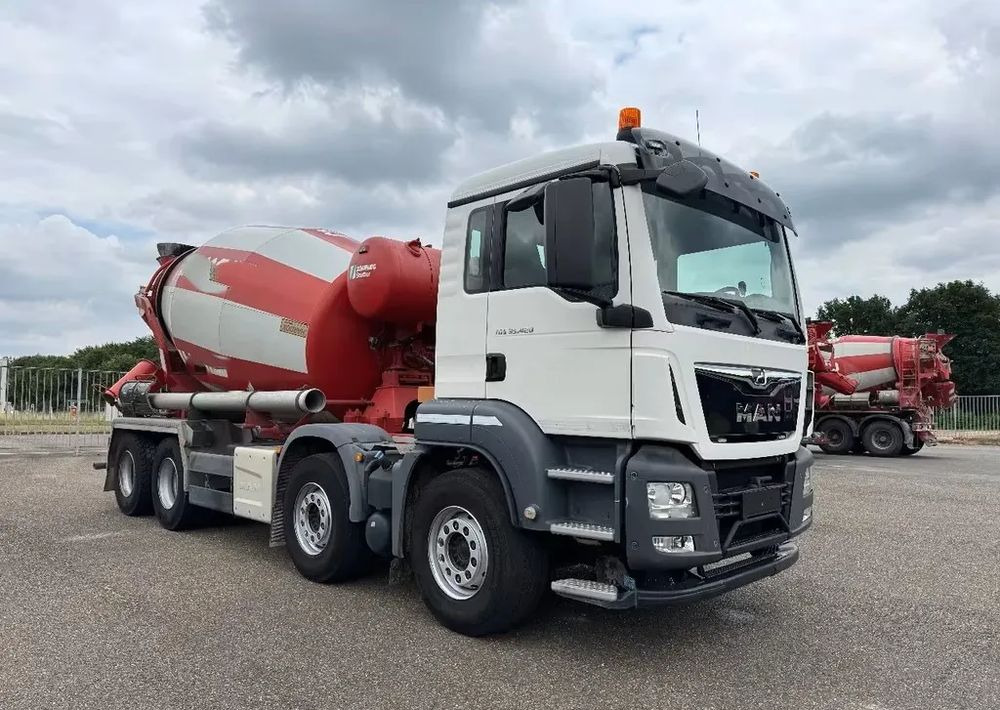 MAN TGS 35.420 8x4 – betonowóz Stetter 9 m³- Euro 6 - Mikser za beton: slika 1 MAN TGS 35.420 8x4 – betonowóz Stetter 9 m³- Euro 6 - Mikser za beton: slika 1