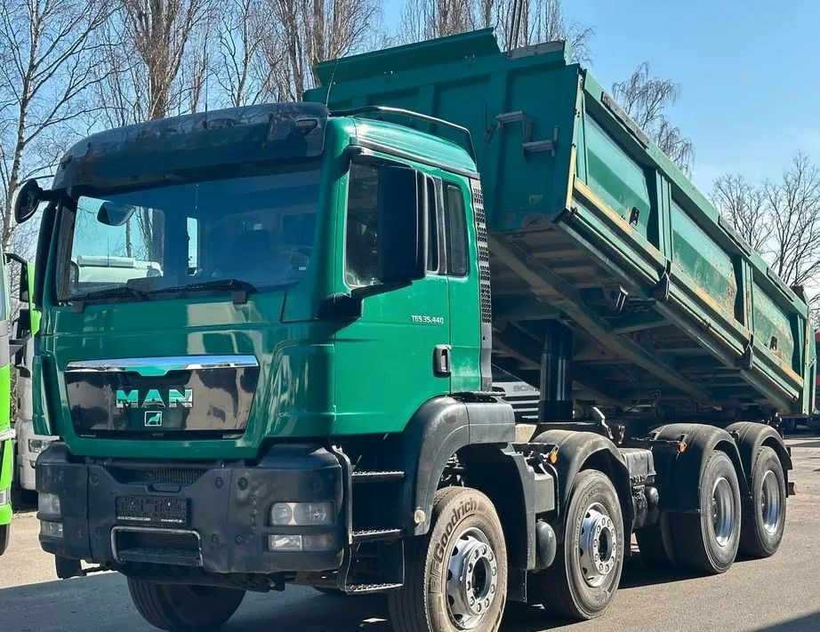 MAN TGS 35.440 8x4 | Wywrotka trójstronna | Meiller | Bordmatik | Retarder | Euro 5 | - Istovarivač: slika 1 MAN TGS 35.440 8x4 | Wywrotka trójstronna | Meiller | Bordmatik | Retarder | Euro 5 | - Istovarivač: slika 1