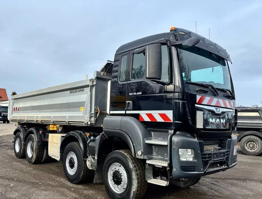 MAN TGS 35.460 / 8x6 – Meiller Trójstronna wywrotka / Euro 6c / Kamera / - Istovarivač: slika 2 MAN TGS 35.460 / 8x6 – Meiller Trójstronna wywrotka / Euro 6c / Kamera / - Istovarivač: slika 2