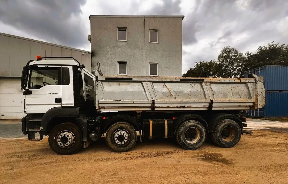 MAN TGS 35.460 I 8X4 I Bordmatik I Meiller 3-stronna wywrotka I Euro 6 I Retarder I - Istovarivač: slika 5 MAN TGS 35.460 I 8X4 I Bordmatik I Meiller 3-stronna wywrotka I Euro 6 I Retarder I - Istovarivač: slika 5