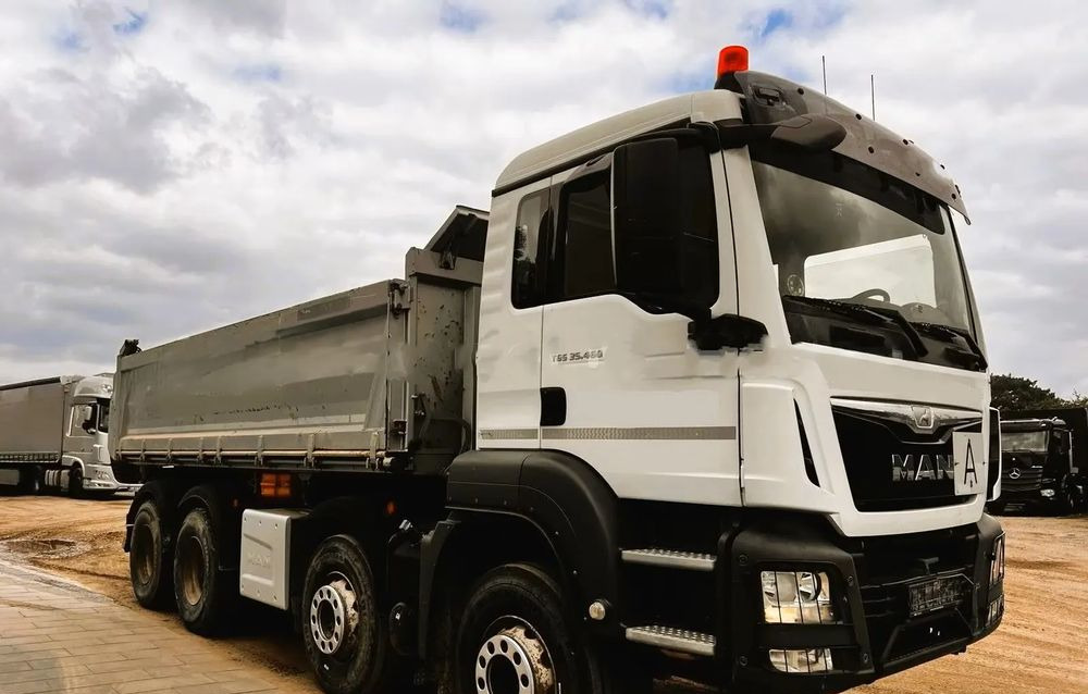 MAN TGS 35.460 I 8X4 I Bordmatik I Meiller 3-stronna wywrotka I Euro 6 I Retarder I - Istovarivač: slika 3 MAN TGS 35.460 I 8X4 I Bordmatik I Meiller 3-stronna wywrotka I Euro 6 I Retarder I - Istovarivač: slika 3