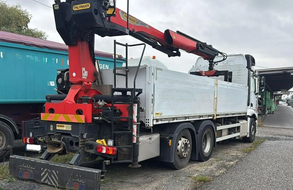 Mercedes-Benz ACTROS 2545 / 6x2 / HDS Palfinger PK 20.501 sterowany radiowo / Przyczepa w zestawie / Euro6/ Przebieg 340 000km - Kamion sa tovarnim sandukom, Kamion sa dizalicom: slika 2 Mercedes-Benz ACTROS 2545 / 6x2 / HDS Palfinger PK 20.501 sterowany radiowo / Przyczepa w zestawie / Euro6/ Przebieg 340 000km - Kamion sa tovarnim sandukom, Kamion sa dizalicom: slika 2